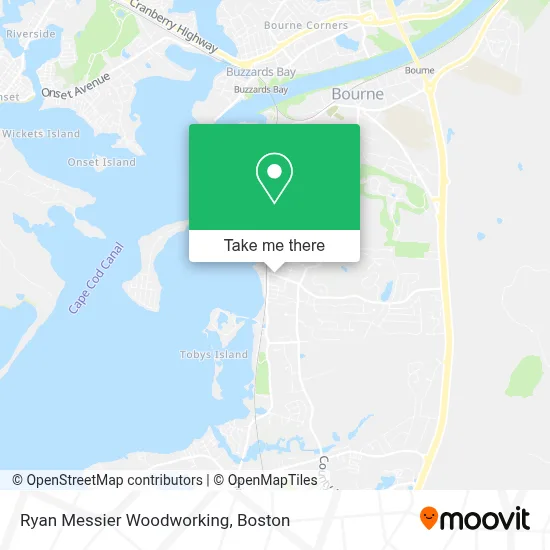 Ryan Messier Woodworking map