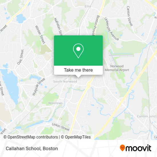 Callahan School map