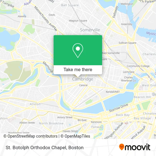 St. Botolph Orthodox Chapel map