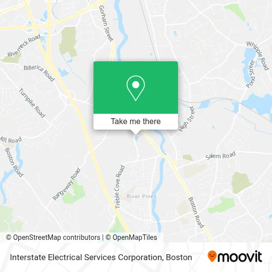 Interstate Electrical Services Corporation map