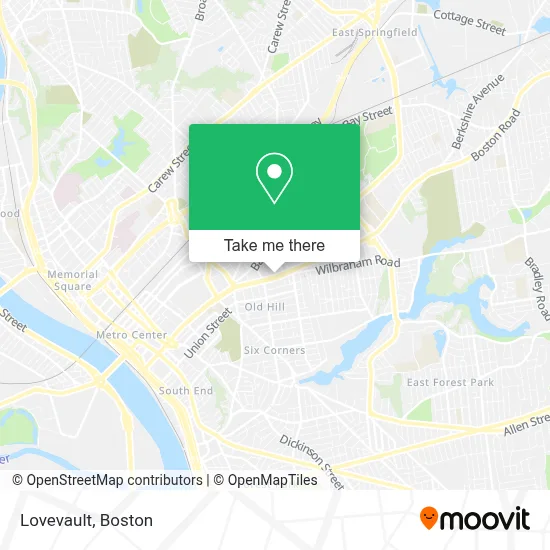 Lovevault map