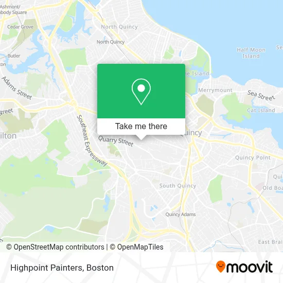 Highpoint Painters map