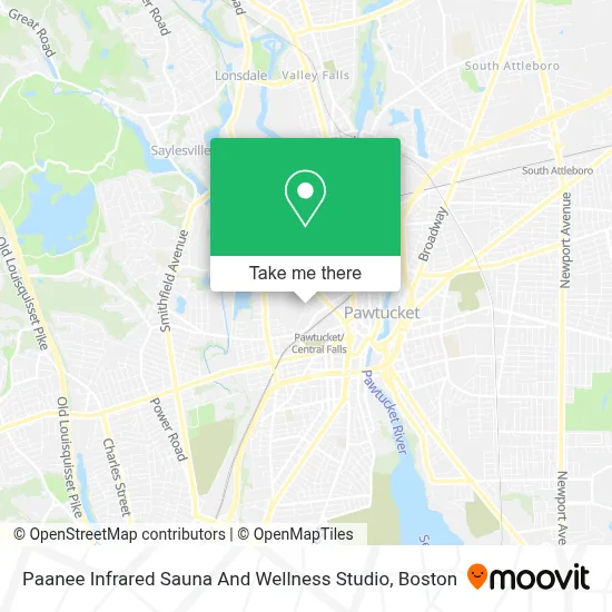 Paanee Infrared Sauna And Wellness Studio map