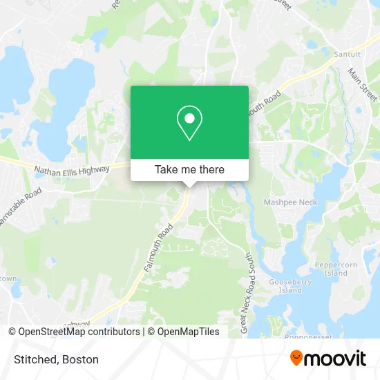 Stitched map