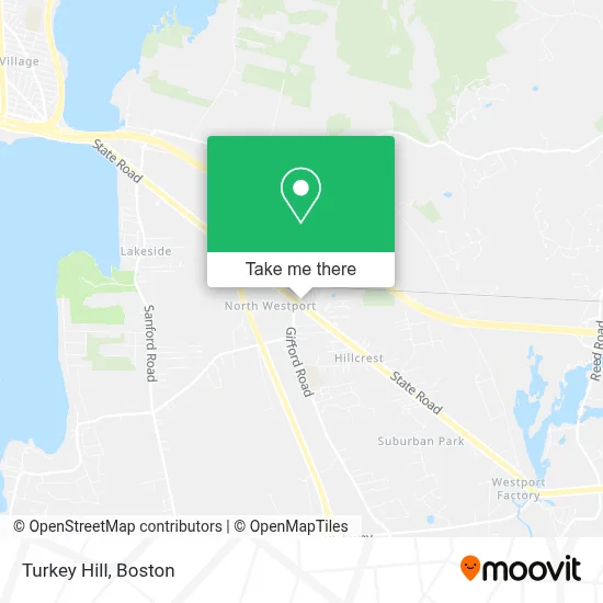 Turkey Hill map