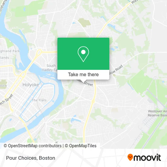 Pour Choices map