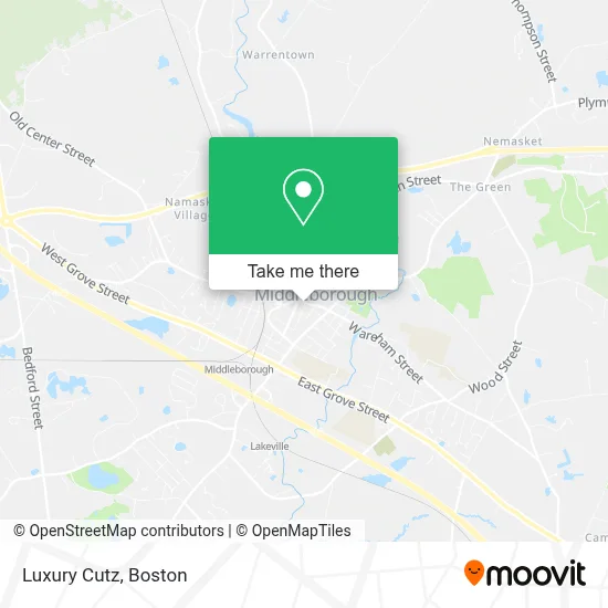 Luxury Cutz map