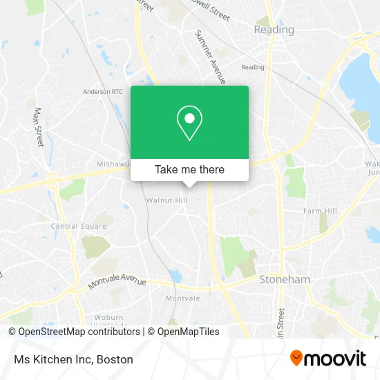 Ms Kitchen Inc map
