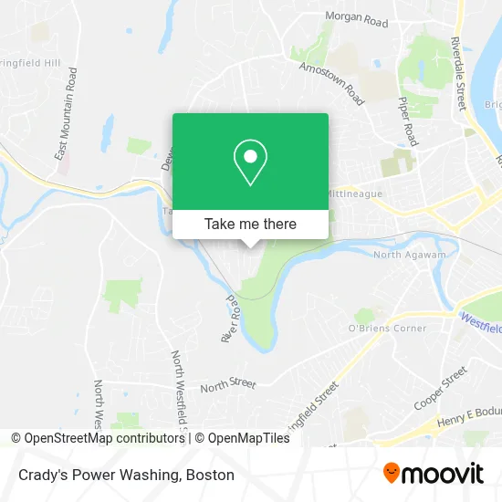Crady's Power Washing map