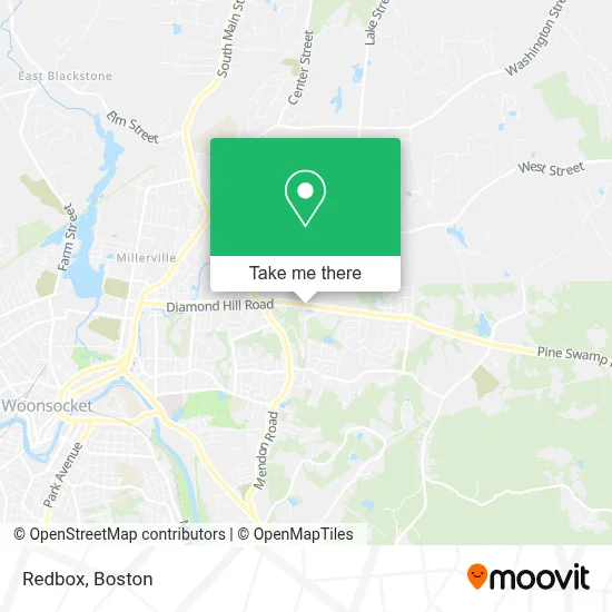 Redbox map