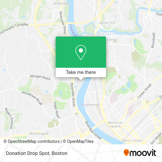 Donation Drop Spot map