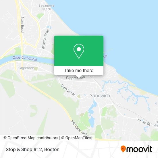 Stop & Shop #12 map