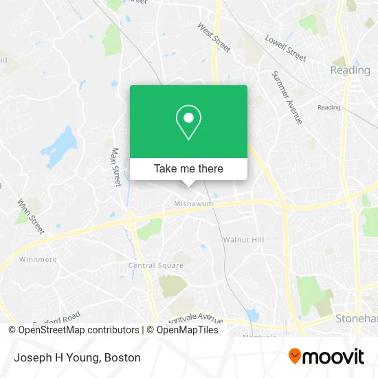 Joseph H Young map