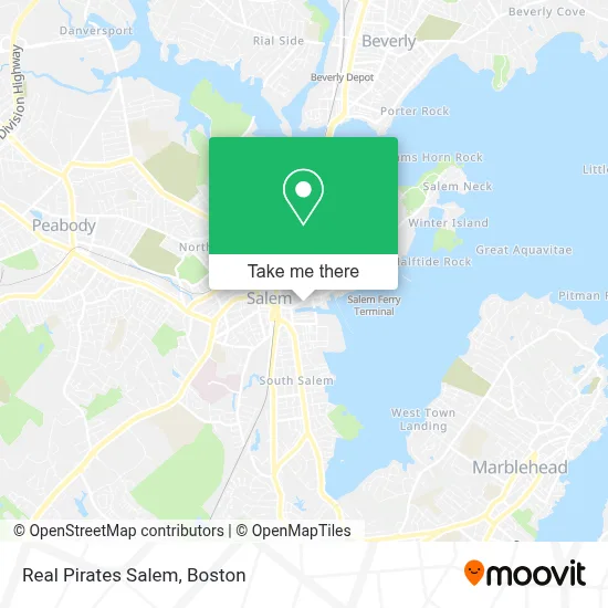Real Pirates Salem map
