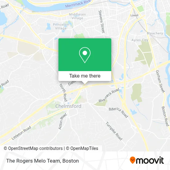 The Rogers Melo Team map