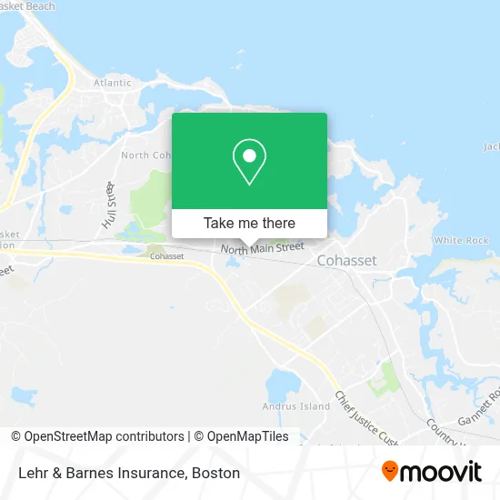 Lehr & Barnes Insurance map