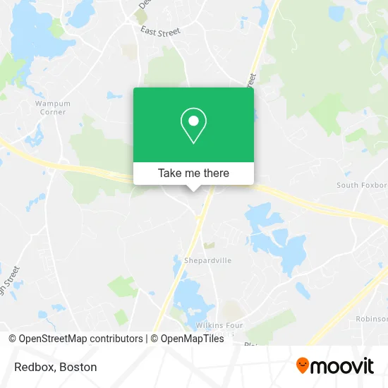 Redbox map