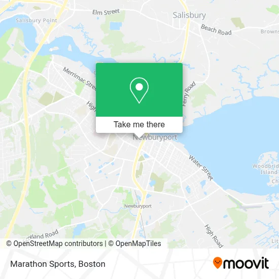 Marathon Sports map
