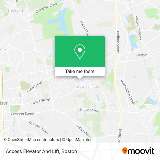 Access Elevator And Lift map