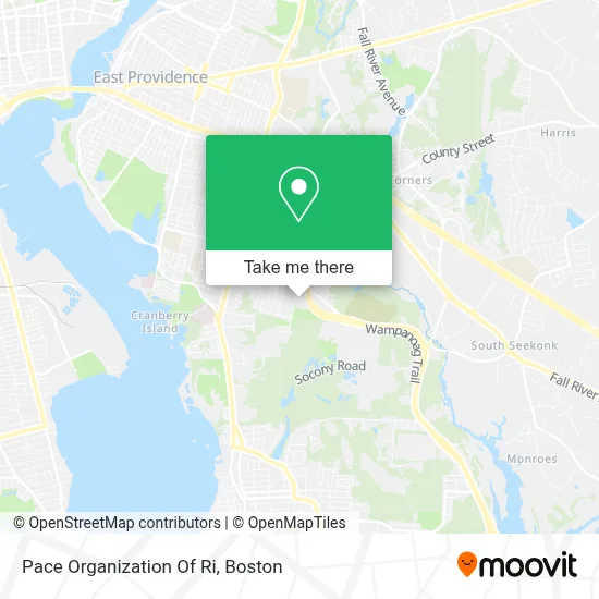 Pace Organization Of Ri map