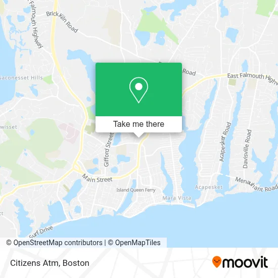 Citizens Atm map