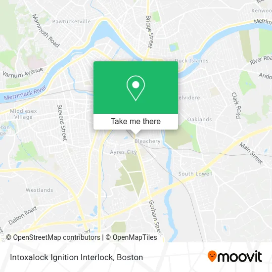 Intoxalock Ignition Interlock map