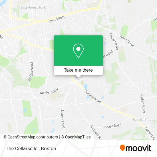 The Cellarseller map