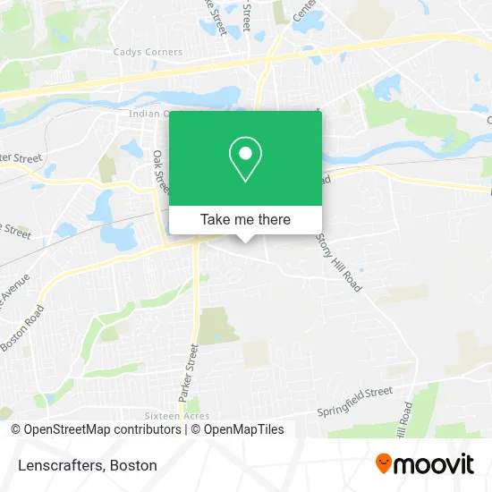 Lenscrafters map