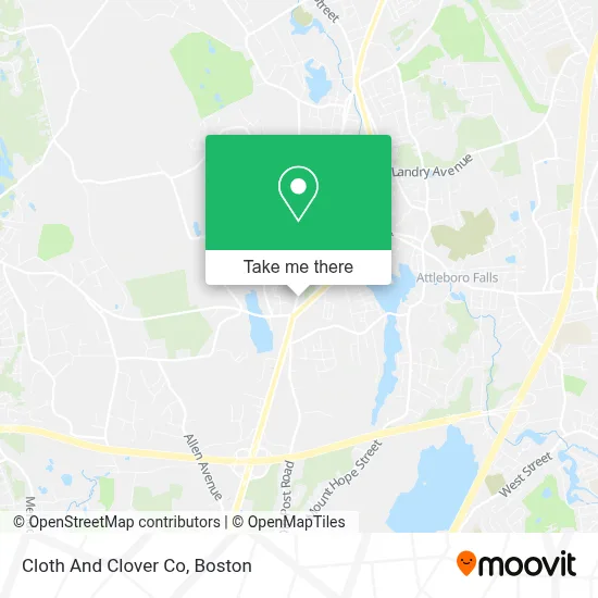 Cloth And Clover Co map