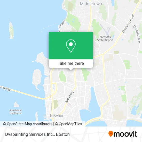 Dvspainting Services Inc. map