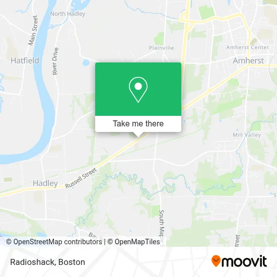 Radioshack map