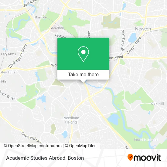 Academic Studies Abroad map