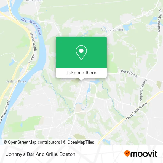 Johnny's Bar And Grille map