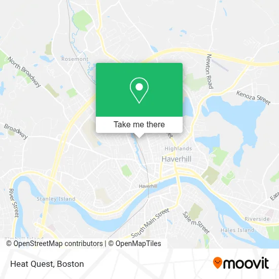 Heat Quest map
