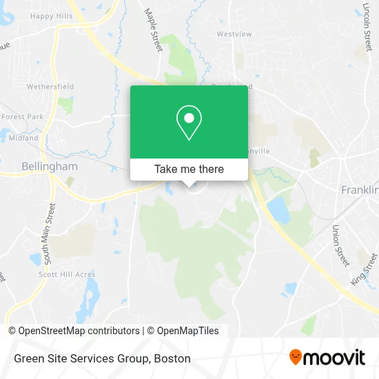 Green Site Services Group map