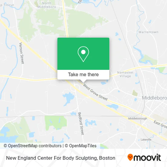 New England Center For Body Sculpting map