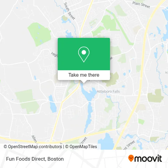 Fun Foods Direct map