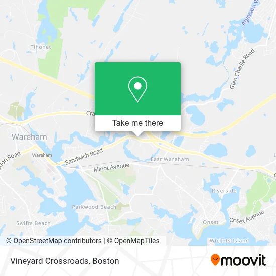 Vineyard Crossroads map
