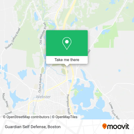 Guardian Self Defense map