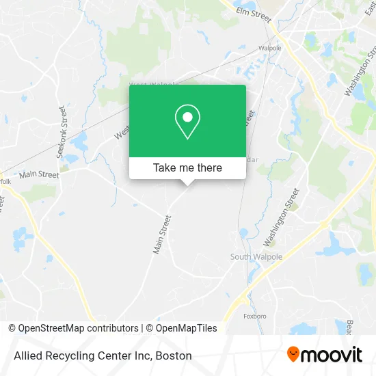 Allied Recycling Center Inc map