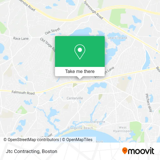Jtc Contracting map