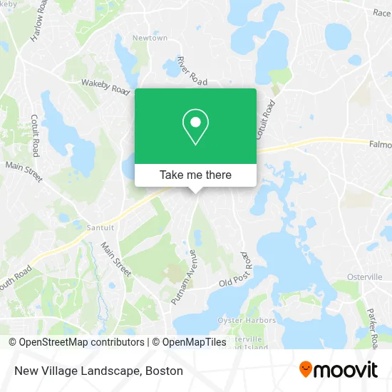 New Village Landscape map