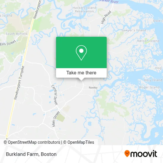 Burkland Farm map