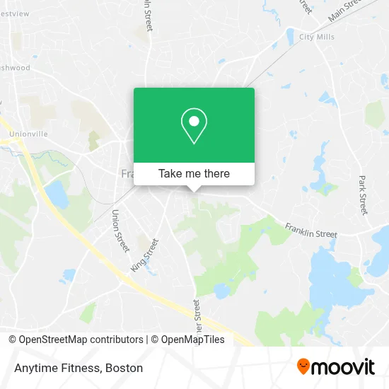 Anytime Fitness map