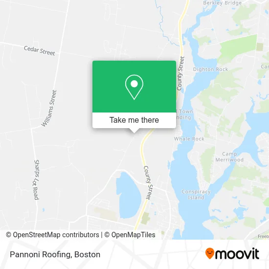Pannoni Roofing map