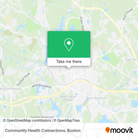 Community Health Connections map