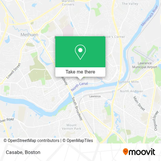 Casabe map