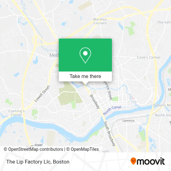 The Lip Factory Llc map