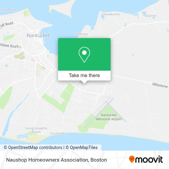 Naushop Homeowners Association map