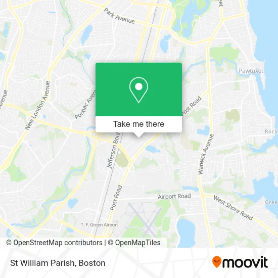 St William Parish map